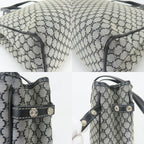 Celine Tote Macadam Gray Black Simple Daily — view 5