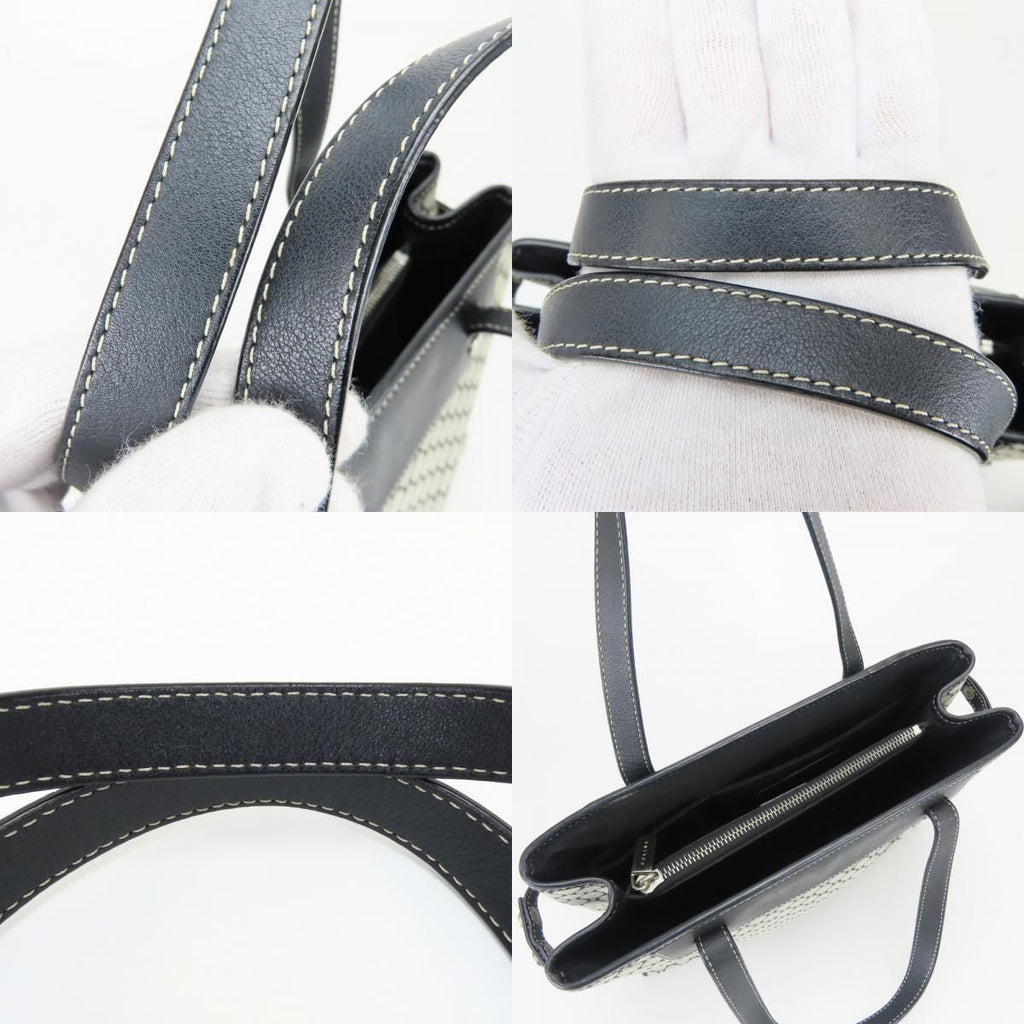 Celine Tote Macadam Gray Black Simple Daily — view 6