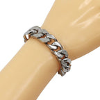 Louis Vuitton Bracelet LV Chain Links Silver Metal — view 2