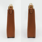 Hermes Evelyne TPM Gold Taurillon Clemence Shoulder Bag Brown Leather — view 2