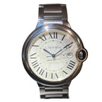 Cartier Ballon Blue de Watch SS Automatic Silver Dial