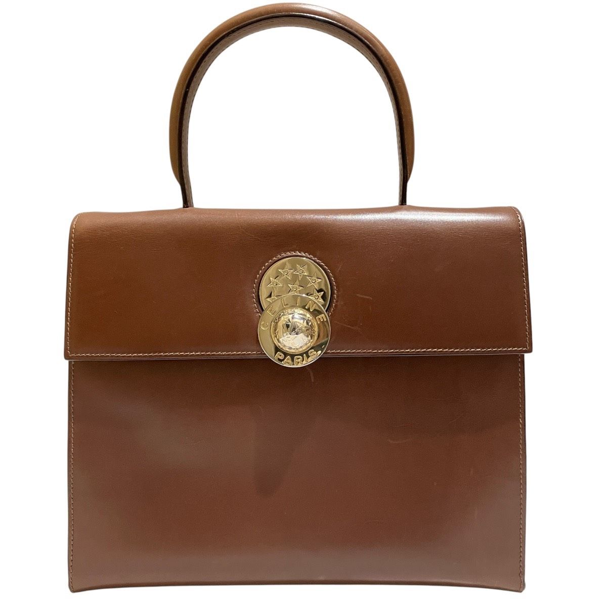 Celine Star Ball Bag Handbag Leather