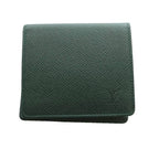 Louis Vuitton Taiga Bifold Wallet Dark Green SS
