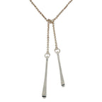 Hermes Necklace Cour de Forges Silver