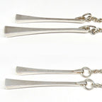 Hermes Necklace Cour de Forges Silver — view 3