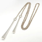 Hermes Necklace Cour de Forges Silver — view 9