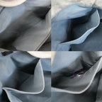 Chanel Ten Deauville Shopping Tote 2-Way Denim Light Blue Silver — view 6