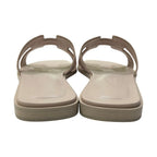 Hermes Sandals Oran Leather Rose Cancan Pink — view 4