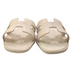 Hermes Sandals Oran Leather Rose Cancan Pink — view 3