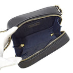 Chanel Shoulder Bag Leather Black Gold Chain Small — view 5