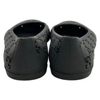 Gucci Flat Shoes Black GG Pattern — view 3