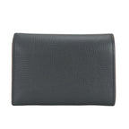 Loewe Trifold Wallet Anagram Vertical Small Leather Black Brown Compact — view 2