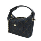 Chanel Classic Chain Clutch Pre Collection Denim — view 2