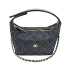 Chanel Classic Chain Clutch Pre Collection Denim — view 5