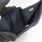 Chanel Small Classic Wallet Pre Collection Denim — view 8