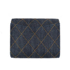 Chanel Small Classic Wallet Pre Collection Denim — view 4