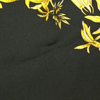 Hermes Carre 90 Scarf Passiflores Passion Flower Black Multicolor Silk 100% — view 7