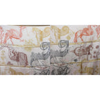 Hermes Carre 90 Double Face Della Cavalleria Favolosa Reversible Scarf Shawl — view 3