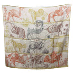 Hermes Carre 90 Double Face Della Cavalleria Favolosa Reversible Scarf Shawl