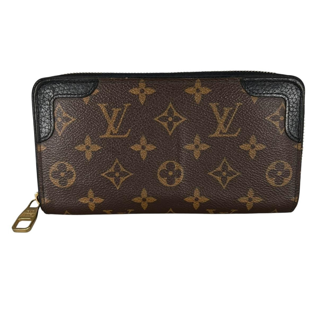 Louis Vuitton Monogram Zippy Wallet Noir
