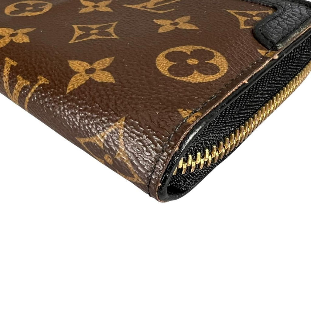 Louis Vuitton Monogram Zippy Wallet Noir — view 5