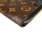 Louis Vuitton Monogram Zippy Wallet Noir — view 5