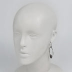 Gucci GG Logo Earrings Hoop 925 Sterling Silver — view 6