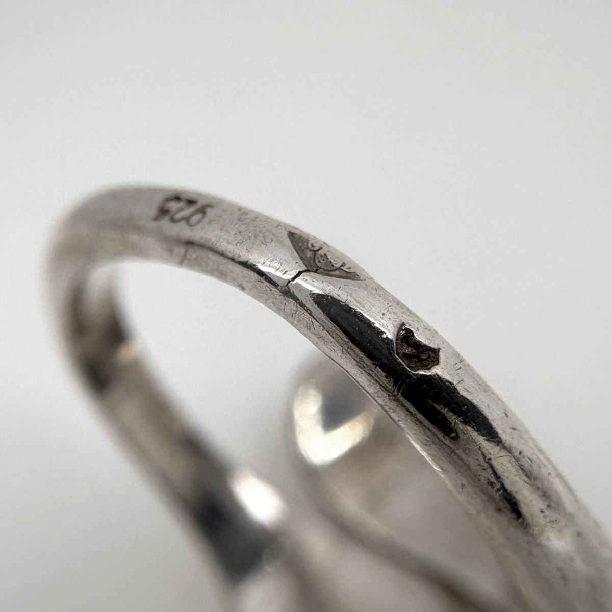 Chanel Logo Ring .5 925 Sterling Silver — view 5