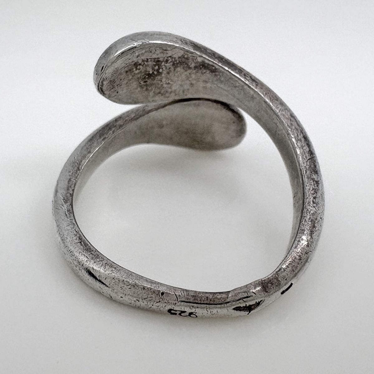 Chanel Logo Ring .5 925 Sterling Silver — view 3