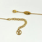 Louis Vuitton Collier Necklace Gold Plated — view 3