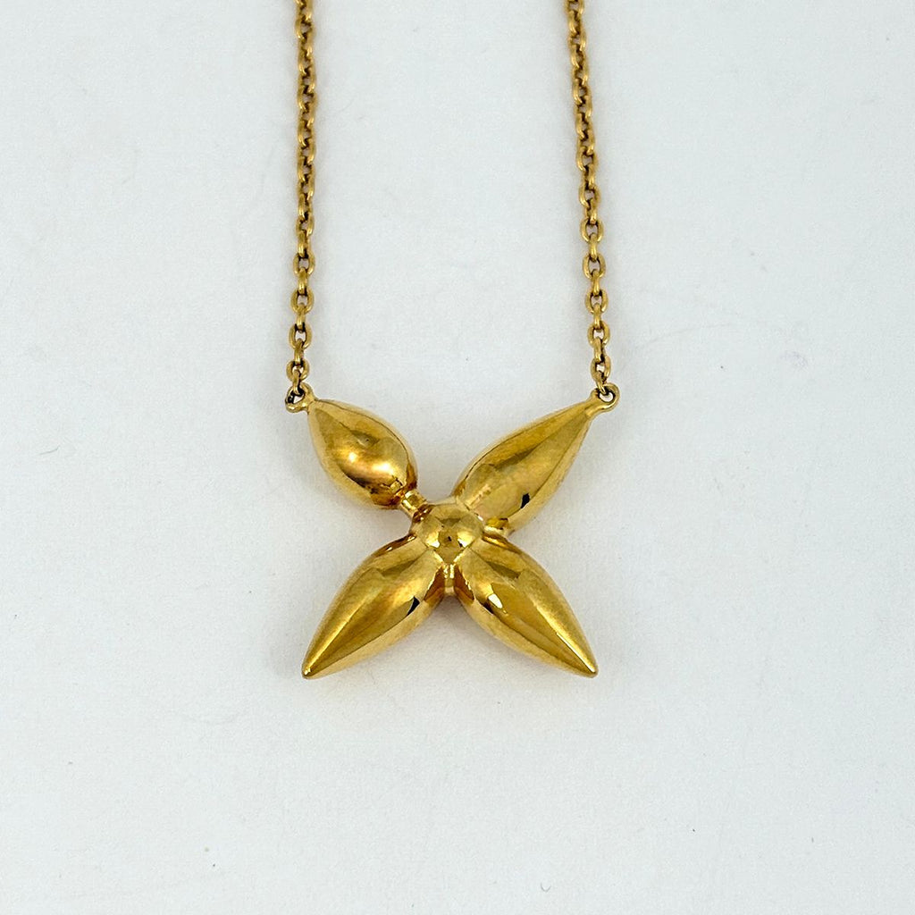 Louis Vuitton Collier Necklace Gold Plated — view 2