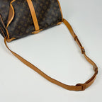 Louis Vuitton Saumur 35 Crossbody Shoulder Bag Monogram Brown — view 6