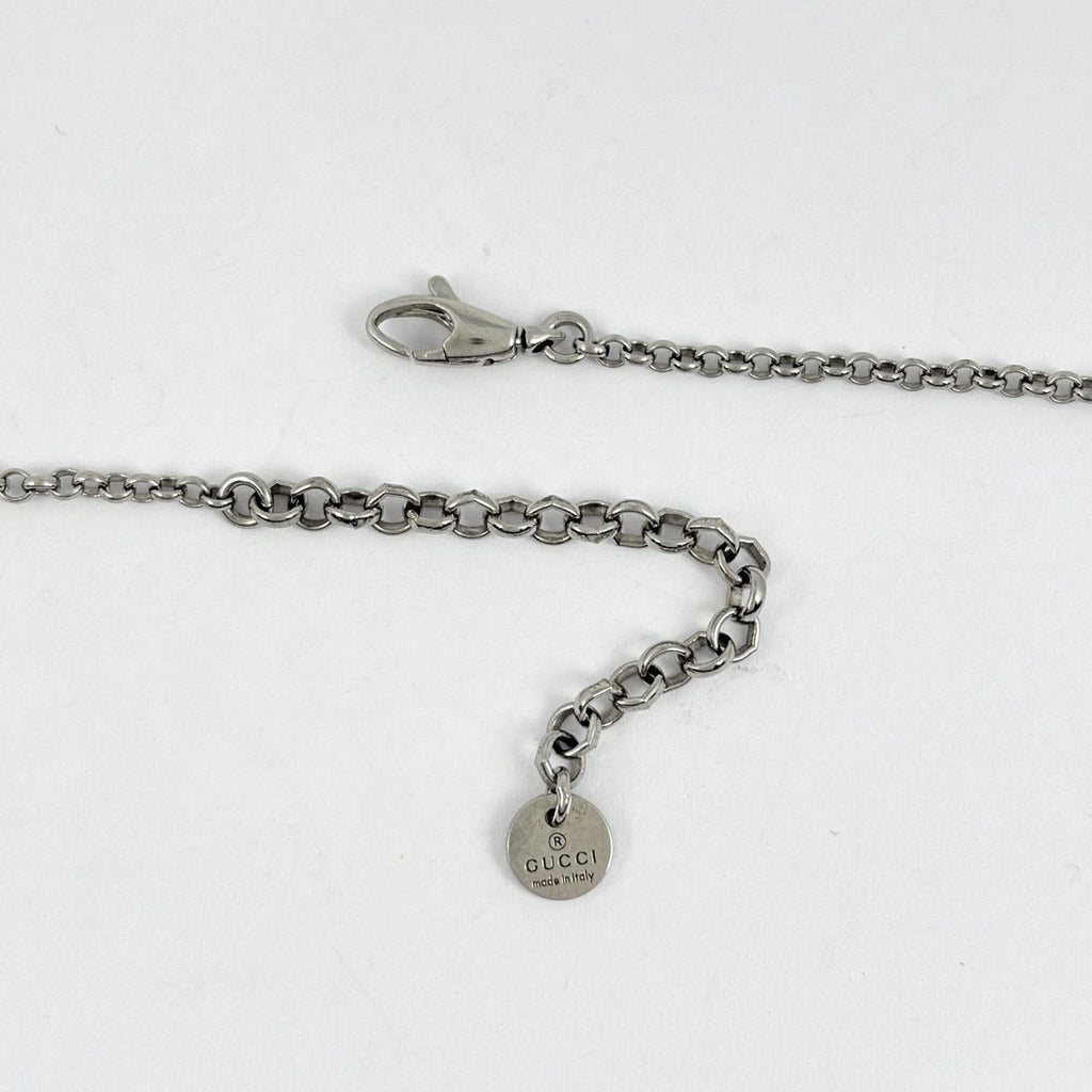 Gucci Interlocking Necklace 925 Sterling Silver — view 3