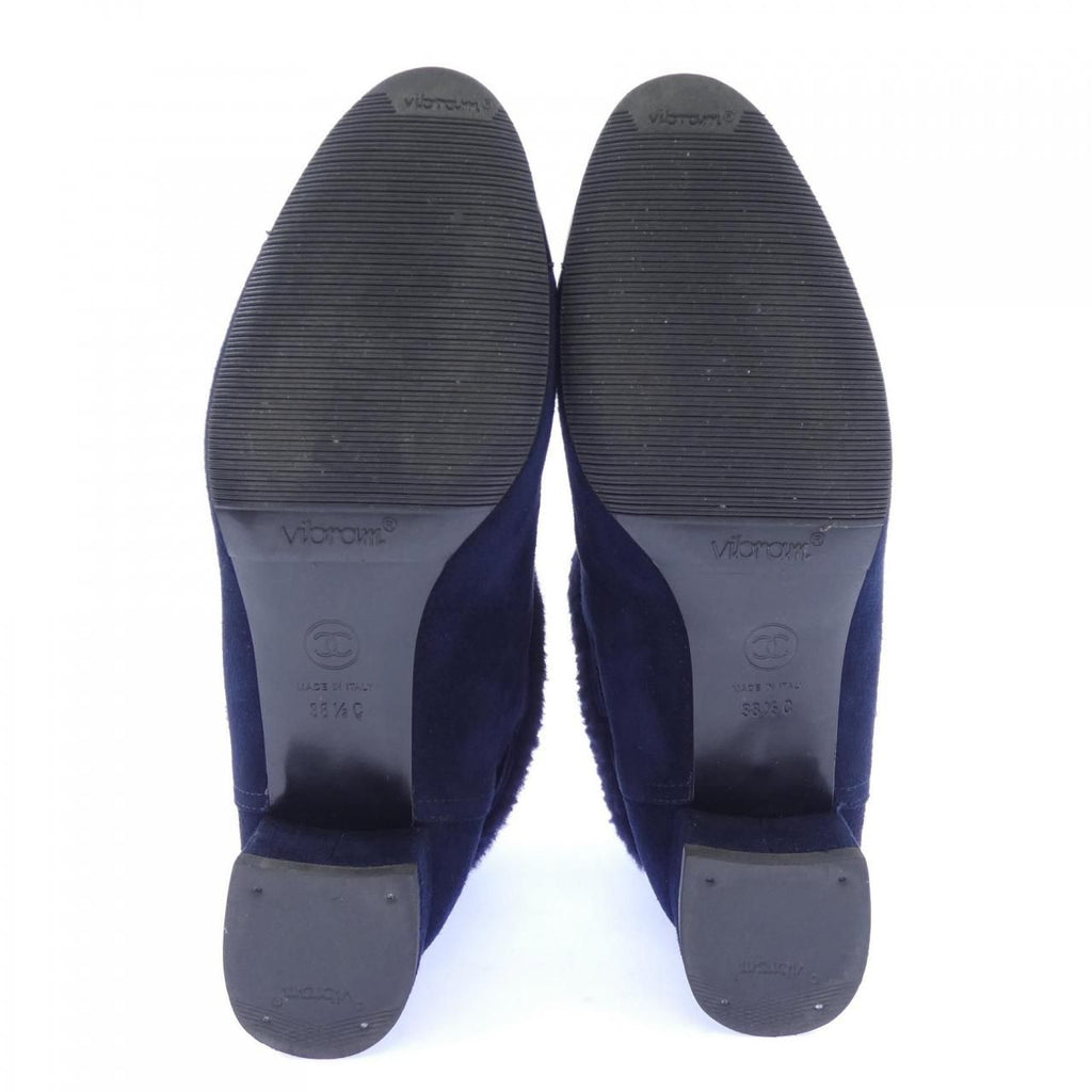Chanel Boots Navy — view 4