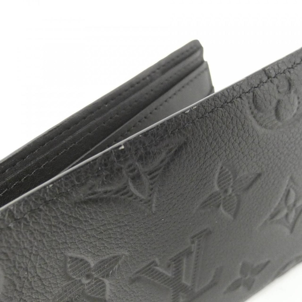Louis Vuitton Monogram Shadow Portefeuille Multiple Billfold Wallet — view 2