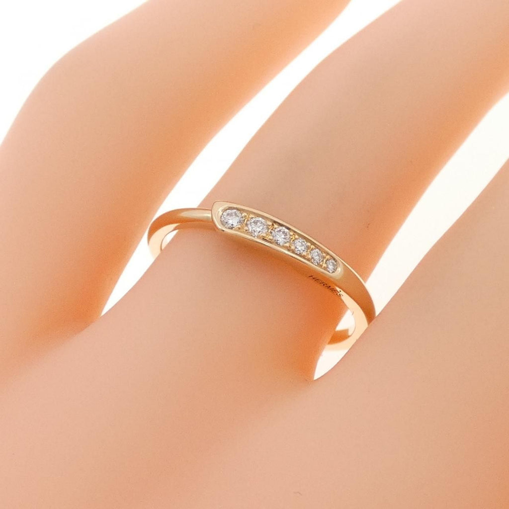 Hermes Diamond Ring Gold