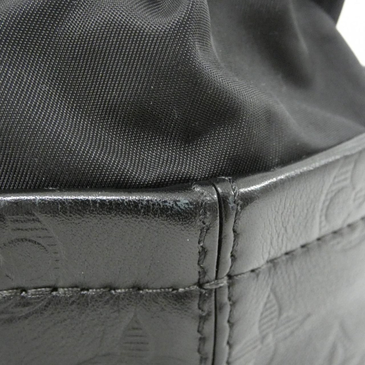 Louis Vuitton Monogram Shadow Chalk Nano Shoulder — view 5