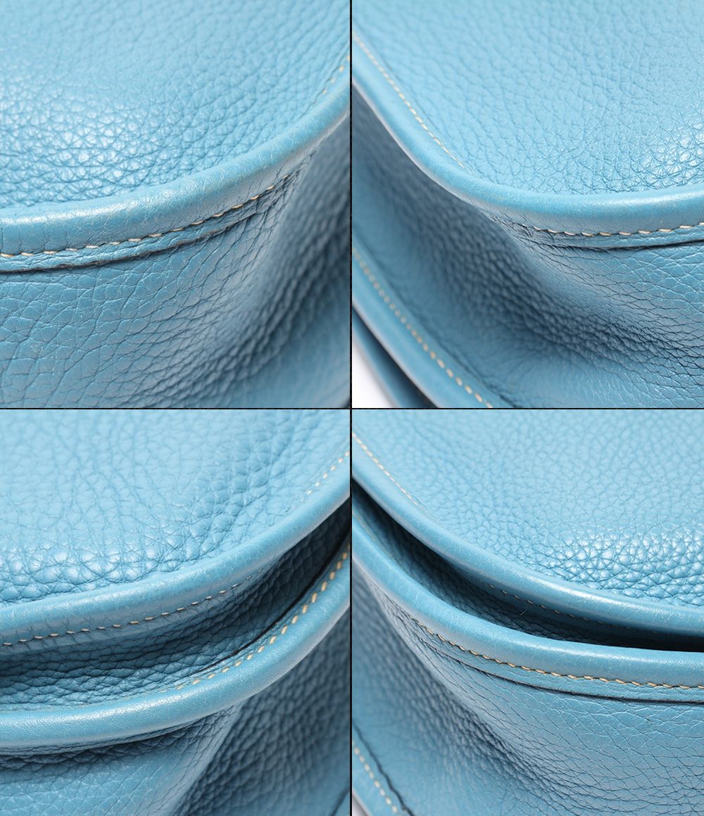 Hermes Shoulder Bag Crossbody Silver Evelyne PM — view 5