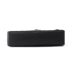 Chanel Chain Shoulder Bag Mademoiselle CC Logo Jumbo CC Caviar Leather Black — view 3