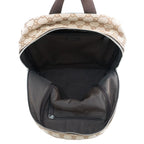 Gucci GG Canvas Leather Backpack — view 5