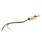 Loewe Bag Charm Anagram Calf Leather Brown — view 2