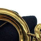 Chanel Brooch 5 CC Logo Metal 94 — view 7