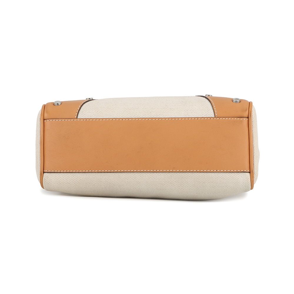 Fendi Belhara Leather Canvas 2-Way Shoulder — view 3