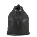 Gucci Soho Drawstring Backpack Leather Sac Black