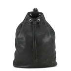 Gucci Soho Drawstring Backpack Leather Sac Black