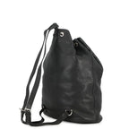 Gucci Soho Drawstring Backpack Leather Sac Black — view 2