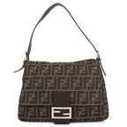 Fendi Zucca Mamma Bucket Canvas Shoulder