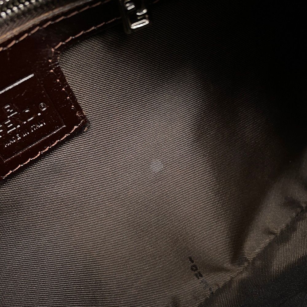 Fendi Zucca Mamma Bucket Canvas Shoulder — view 9