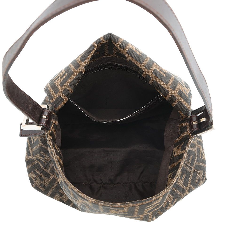 Fendi Zucca Mamma Bucket Canvas Shoulder — view 5