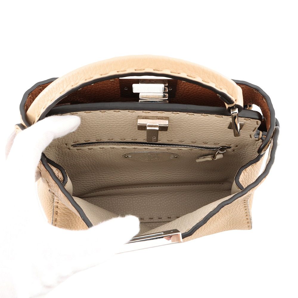 Fendi Peekaboo Iconic Essential Leather 2-Way Shoulder — view 6